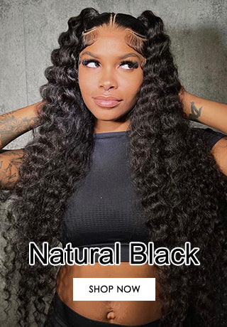 Natural Black  Wigs