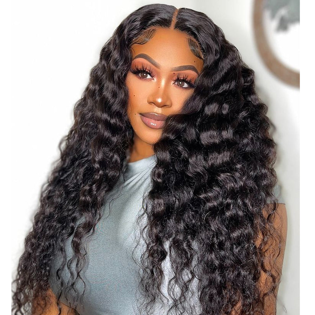 6x5/5x5 Lace Closure Glueless Easy-Wear Wigs Straight Pre-Bleached
